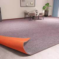 Tapis de haute qualité chambre à coucher salle de réunion hôtel noir et gris bureau mur à mur Jacquard tapis et tapis