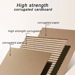 工場カスタムブランディングロゴ段ボールカートン配送ボックス包装メーラーボックスリサイクル可能な大型移動ボックス - Product Image 6