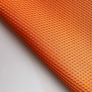 Ткань из полиэстера плотностью 320 г/м², дышащая, влагоотводящая, быстросохнущая, сетчатая, типа «птичий глаз», для подкладки обуви - Product Image 5