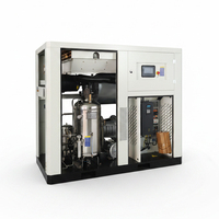 Compresor de Aire de Tornillo Rotativo Industrial AirStone Sin Aceite, Lubricado por Agua, 55-90KW, 8-10Bar, Accionamiento Directo PLC, de Alta Resistencia para PET