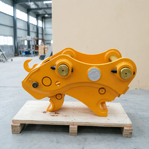 Coupleur rapide pour brise-roche hydraulique SB02, jaune, pour excavatrice de 4 à 7 tonnes, garantie 1 an, utilisation dans le secteur minier et de la construction - Product Image 1