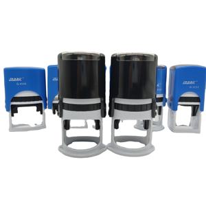 R40 mm रबर सील स्याही टिकट काले संभाल आत्म भनक रबर स्टांप सामग्री OEM आत्म भनक टिकट - Product Image 3