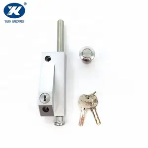 Zinc Alloy Revolving Door Lock Revolving Door Floor Lock Framed Door Bolt