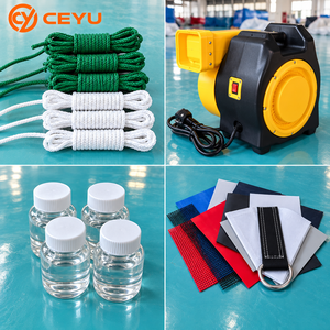 Ceyu Tunnel Gonflable Transparent, Piscine à Balles Gonflable, Idéal pour Fêtes en Cour, Salles Communautaires et Séances pour Tout-Petits, pour les Organisateurs d'Événements - Product Image 3