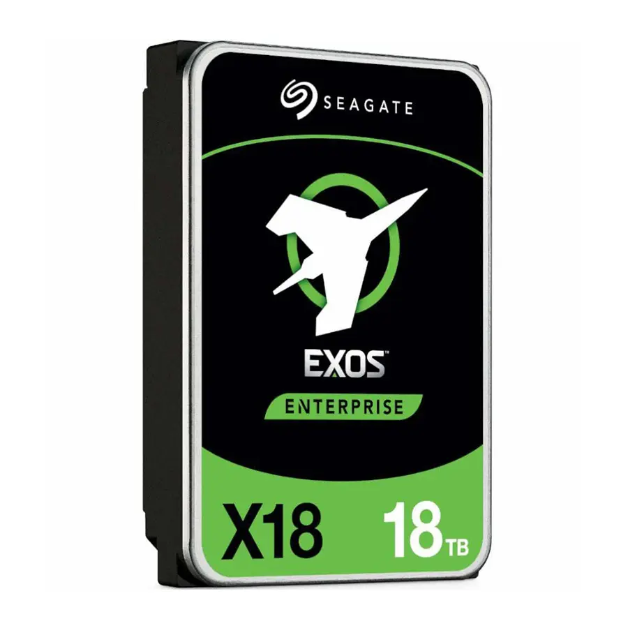 Seagate 18TB SATA 3.5" 18TB 7.2K Seagate Galaxy Exos X18 Series ST18000NM000J Enterprise Mechanical Server HDD