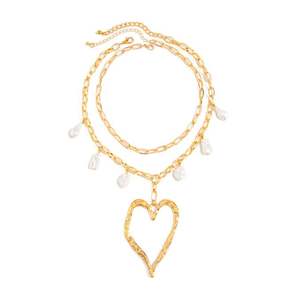 Collane con Grande Cuore Y2K <span class=keywords><strong>a</strong></span> Prezzo di Fabbrica, Set di Collane con Ciondolo <span class=keywords><strong>a</strong></span> Cuore Grande per <span class=keywords><strong>San</strong></span> <span class=keywords><strong>Valentino</strong></span> - Product Image 5