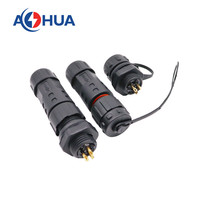Terminal à souder 3 broches électrique mâle femelle prise étanche 5A Led connecteur d'alimentation M12 assemblage câble connecteur IP68