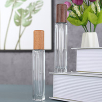 Grosir Botol Parfum Penutup Beech Kenari Wanita Mewah Parfum Bentuk Bunga 10Ml Botol Parfum Kaca