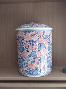 Contenitori sani per la conservazione della farina Eid <span class=keywords><strong>e</strong></span> milad decorazione per la casa vaso in ceramica con coperchio ad anello in metallo - Product Image 2