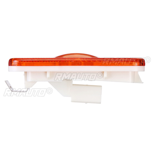 Luces Laterales de Posición de 24V para Camiones, 4 LED, Color Ámbar, para Camiones Volvo Serie FH/FM/FL - Product Image 5