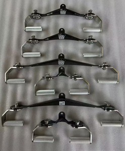 Accessoire de câble en acier robuste pour la gym, poignée magnétique réglable pour tractions dorsales, poignées de barre magnétiques pour l'haltérophilie - Product Image 4