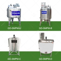 Pasturisation 1000l Réservoir Lot Pasteurisateur Uv Afrique du Sud Machine Lait Pasteurisation du Lait à vendre