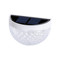 Lampes solaires pour terrasse, lampes solaires pour marches, étanches pour extérieur, cour, patio, jardin, piscine, balustrade, escaliers, lumière solaire pour clôture