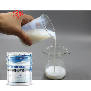 Yuru Best PU Inyección Lechada Impermeabilización Uretano PU Espuma Lechada Fijar Detener fugas de agua en la pared del piso del techo del sótano - Product Image 3