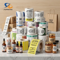 Autocollants personnalisés, logo personnalisé, impression vinyle, étiquettes promotionnelles pour emballage, étiquettes imperméables pour flacon de parfum