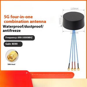Antena Exterior Cuatro en Uno 4G WiFi GPS/Beidou/GLO 5G con Ganancia de 8dbi, Conector Macho de Montaje con Tornillo, Alto Rendimiento - Product Image 3