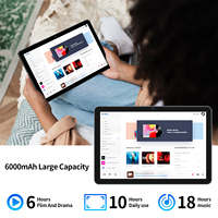 Tablet PC de Fábrica de 10 Pulgadas con Lápiz Táctil, Teclado, Mouse, Funda, Android 16, 4g+12g-Memoria Expandible de 64GB, 6000mah