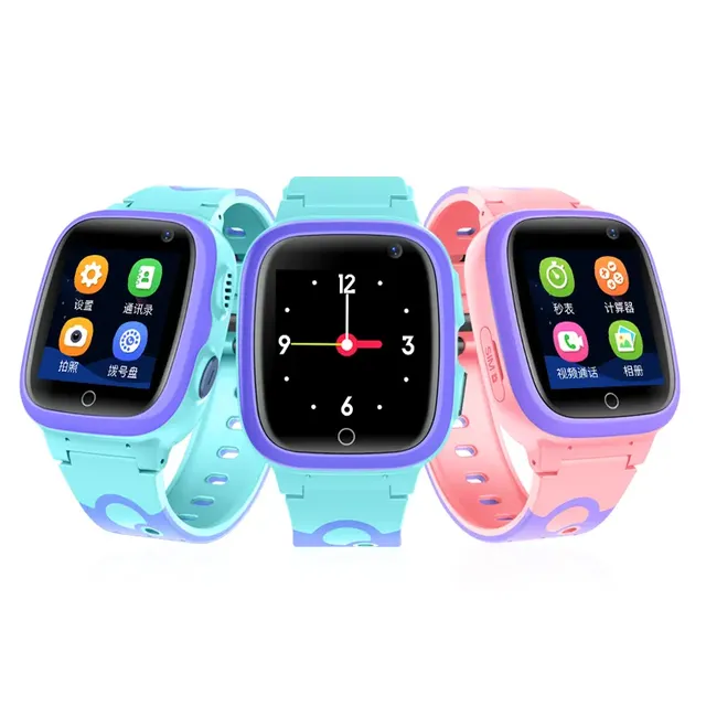 KIDS SMART WATCH 2G Q12S Smart Watches SOS Emergency SOS GPS Global Positioning Support in Multiple Languages