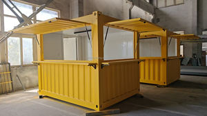 Casas Móviles Transpirables con Certificación CE, Contenedores Habitacionales Portátiles, Quioscos Comerciales de Comida Rápida, Unidades de Acero de 20 pies, Modernas - Product Image 2