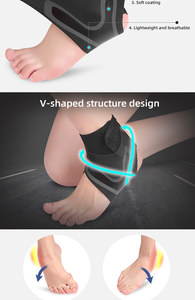 Penjepit pergelangan kaki kustom Neoprene dapat diatur sakit ligamen tahan air - Product Image 5