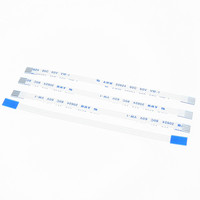 Câble plat flexible FFC à 4 broches, pas de 1,0 mm, contact sur le même côté, prix d'usine, pour barre de son