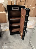 Coffre-fort antivol dissimulé avec lecteur d'empreintes digitales, code électronique et serrure à clé, pour une ou deux portes, idéal pour bijoux et argent – Fournitures d'usine