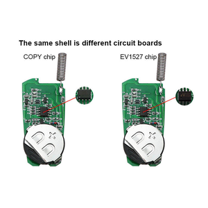 Télécommande RF 433 MHz à quatre touches en métal pour un fonctionnement efficace des portes <span class=keywords><strong>de</strong></span> <span class=keywords><strong>garage</strong></span> électriques – Remplacement requis - Product Image 5