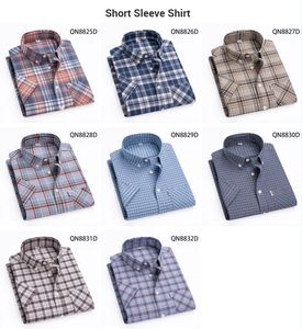 TS2122 all'ingrosso Chemises Pour Hommes De lux Coton 100 camicia Casual da uomo 100% cotone Oxford Plaid giacca di moda - Product Image 3