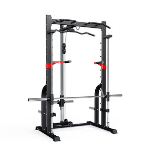 Équipement multifonctionnel de <span class=keywords><strong>musculation</strong></span>, rack de squat semi-profond avec <span class=keywords><strong>poulie</strong></span> - Product Image 5