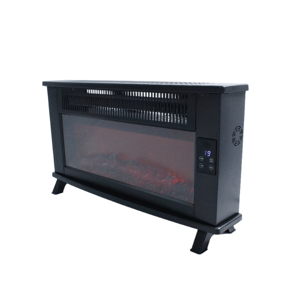 Chauffage d'appoint à flamme simulée 3D, radiateur électrique multi-niveaux avec télécommande, chauffage par tube à air chaud à sortie supérieure - Product Image 6