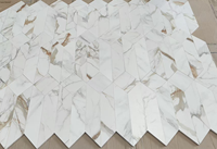 Dalles de pierre frittée écologiques au design moderne, Carrara Gold, pour la décoration de cuisine, salle à manger, maison, revêtement mural, dessus de table d'hôtel, sol