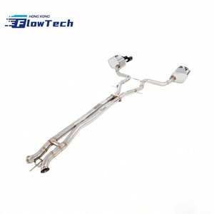 ระบบท่อไอเสียแคทแบ็ค Valvetronic สแตนเลส T304 พร้อมปลายท่อเก็บเสียง สำหรับรถปอร์เช่ พานาเมร่า 971 2.9T - Product Image 4