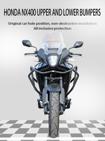 Kit de protection intégrale NX400 amélioré, pare-chocs supérieurs/inférieurs et barres anti-chute, accessoires moto, direct