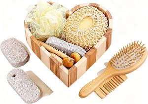 Éponge de bain de luxe, coffrets cadeaux de spa, Nouvel An, anniversaire, Saint-Valentin, fête des mères, mariage, Noël pour femmes comme sur la photo - Product Image 4