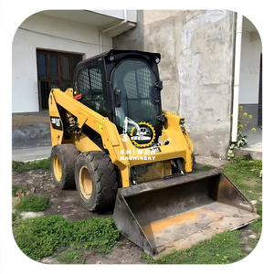 รถตักล้อยาง CAT 236D มือสอง ราคาถูก นำเข้าจากญี่ปุ่น รถตักล้อยางมือสอง CAT236D CAT246D สภาพดี ใช้งานได้เยี่ยม - Product Image 1