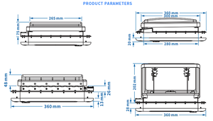 <span class=keywords><strong>พัดลม</strong></span>ระบายอากาศ<span class=keywords><strong>ติด</strong></span>เพดานระบบไฟฟ้า<span class=keywords><strong>12V</strong></span> <span class=keywords><strong>16</strong></span><span class=keywords><strong>นิ้ว</strong></span>400มม. ปรับความเร็วได้6ระดับพร้อมไฟ LED และตัวตรวจจับฝน - Product Image 2