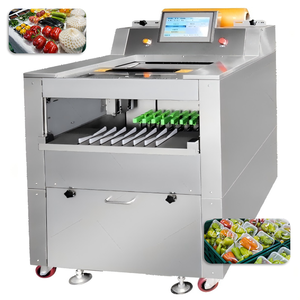 Machine d'emballage pour charcuterie, légumes, fruits, champignons, plateaux et film alimentaire PVC pour supermarchés et cuisines commerciales - Product Image 1