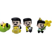 Jouets personnalisés en forme de petite statue, figurines de personnages de dessins animés, collection d'anime, série de figurines d'action