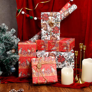 2025 Factory Wholesale <b>Christmas</b> Gift Wrapping <b>Paper</b> 70 *95 cm Wrapping <b>Paper</b> Packaging - Product Image 6
