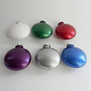 Ornements de Noël en PET mat et plat, personnalisés, écologiques, incassables, décorations suspendues pour l'arbre de Noël, cadeaux - Product Image 2