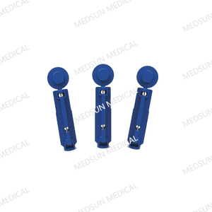 Bedah Darah Steril Sekali Pakai Tipe Datar untuk <span class=keywords><strong>Diabetes</strong></span> - Product Image 3