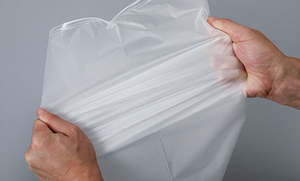 ถุงช้อปปิ้งพลาสติกแบบหนาพิเศษ 20S คุณภาพสูง ป้องกันความชื้น ไม่ซึมซับน้ำ ใช้ซ้ำได้ ปิดผนึกเองได้ - Product Image 2