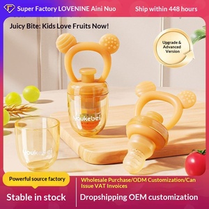 <span class=keywords><strong>Sucette</strong></span> d'alimentation pour bébé sans BPA, en silicone, avec poignée, pour la dentition et le broyage de fruits, bâtonnet d'alimentation pour bébé - Product Image 2