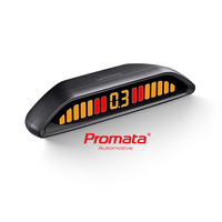 Capteur de stationnement arrière sans fil pour camion lourd Promata PSW-82, étanche, 12V 24V, système numérique, 4 capteurs pour camions et bus
