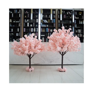 Albero <span class=keywords><strong>di</strong></span> ciliegio artificiale curvo, finto, rosa <span class=keywords><strong>salmone</strong></span>, centrotavola decorativo, albero <span class=keywords><strong>di</strong></span> <span class=keywords><strong>fiori</strong></span> <span class=keywords><strong>di</strong></span> ciliegio per decorazioni da tavolo per matrimoni - Product Image 1
