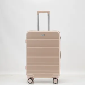 Wholesale Suitcase 4 Wheels 20" 24" 28" ABS PC Trolley Luggage Travelling Bags Suitcase Luggage Sets