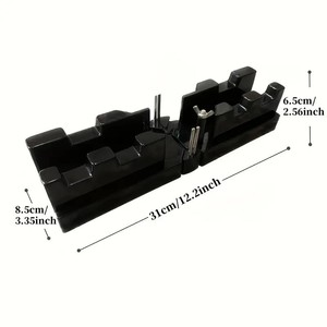 2 In 1 Mitre Measuring Cutting Tool 580mm Plastic <b>Frame</b> For Woodworking DIY Projects - Product Image 3