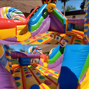 Bên thương mại cho thuê <span class=keywords><strong>Inflatable</strong></span> Bouncer và trượt bouncy nhảy lâu đài Combo kẹo <span class=keywords><strong>Inflatable</strong></span> nhà bị trả lại cho trẻ em - Product Image 6