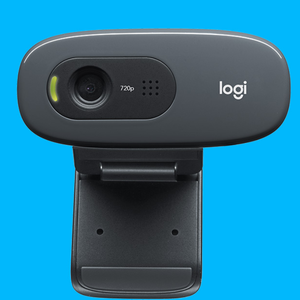 Nouveau pour <span class=keywords><strong>Logi</strong></span>-tech C270 <span class=keywords><strong>HD</strong></span> 720P Mini Webcam USB noir avec microphone intégré et capteur CMOS pour bureau à domicile et bureau/ordinateur portable - Product Image 4