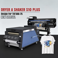 Imprimante DTF Mimaki TxF300-75 800 mm, machine d'impression textile rouleau-à-roule avec secoueur de poudre et sécheur pour l'impression de t-shirts